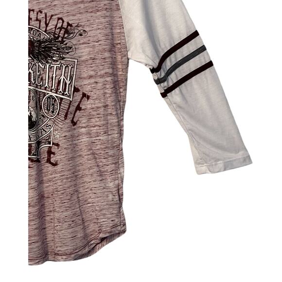 Vintage Toby Keith Concert T-Shirt Womens Size S Red White Blue Lightweight 2005 - Picture 7 of 10